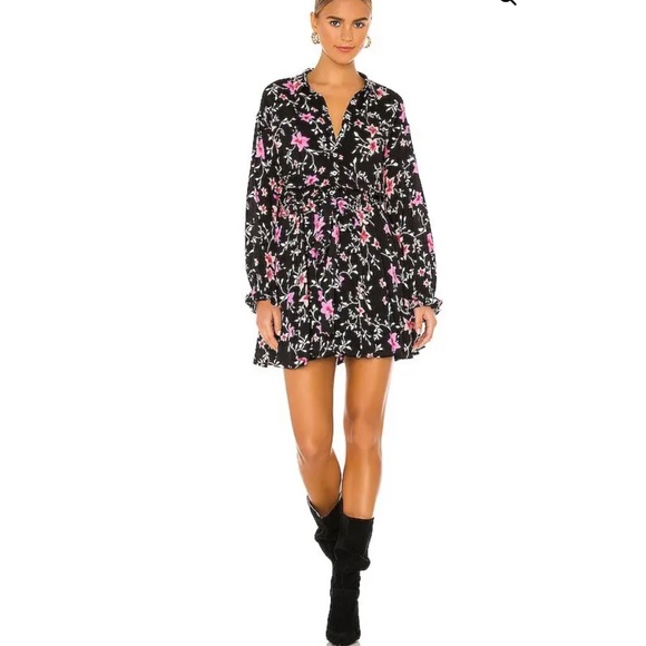 Free People Dresses & Skirts - Free people Lighten Up floral printed mini dress